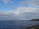 au fond, la ligne blanche = l'île de Sein