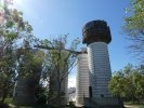 ancien silo, devenu tour d'observation
