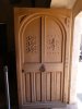 la porte de la chapelle